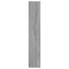 Harmaa seinähylly Argelia 36x16x90cm (puinen)