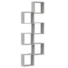 Graue Sonoma Wall Cube Regale Annemona 30x15x30cm (6 Stück)