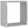 Graue Sonoma Wall Cube Regale Annemona 30x15x30cm (6 Stück)