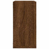 Ruskea tammi kuutioseinähyllyt Annemona 30x15x30cm (4 kpl)