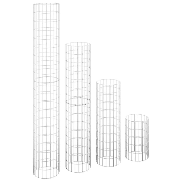 Pyöreät korotetut kivikorit Argenta Ø30x50/100/150/200cm (4 kpl)