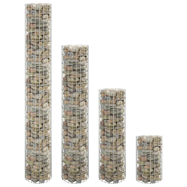 Pyöreät korotetut kivikorit Argenta Ø30x50/100/150/200cm (4 kpl)