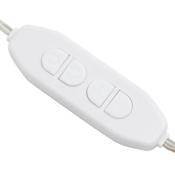 Spiegel mit LED-Beleuchtung Allyende 60x30cm (Glas oval)