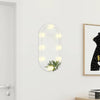 Spiegel mit LED-Beleuchtung Allyende 60x30cm (Glas oval)