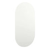 Spiegel mit LED-Beleuchtung Allyende 80x40cm (Glas oval)