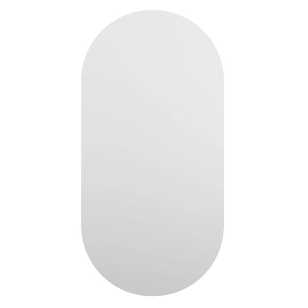 Spiegel mit LED-Beleuchtung Allyende 80x40cm (Glas oval)
