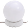 Spiegel mit LED-Beleuchtung Allyende 80x40cm (Glas oval)