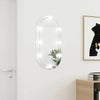 Spiegel mit LED-Beleuchtung Allyende 80x40cm (Glas oval)