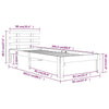 Bettgestell Tocolica 90x200cm (Holz)