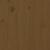 Honigbraunes Bettgestell Tocolica 100x200cm (Holz)