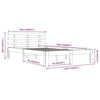 Bettrahmen Tocolica 140x200cm (Holz)