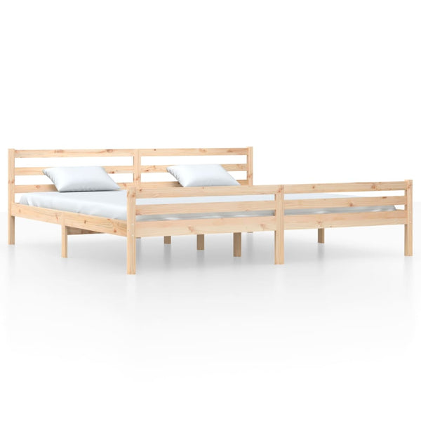 Bettgestell Lahme 200x200cm (Holz)