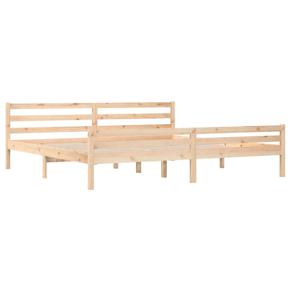 Bettgestell Lahme 200x200cm (Holz)