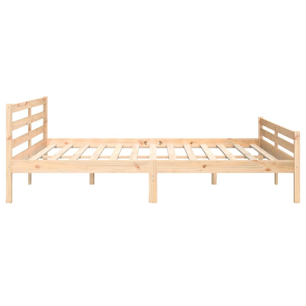 Bettgestell Lahme 200x200cm (Holz)