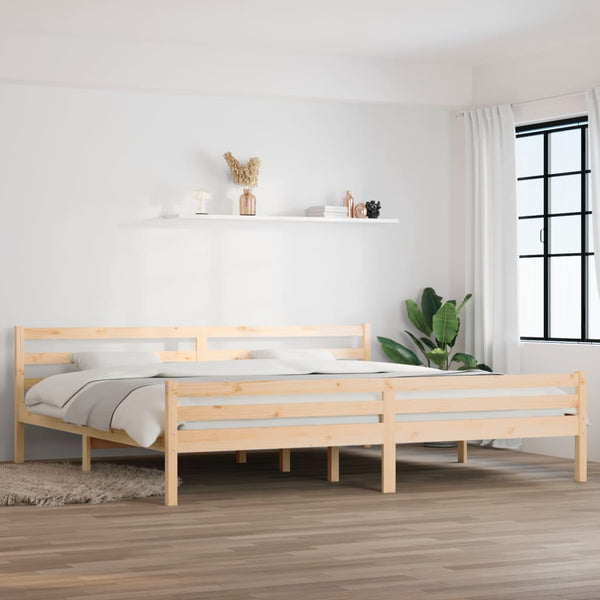 Bettgestell Lahme 200x200cm (Holz)