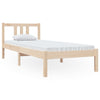 Bettrahmen Marderos 75x190cm (Holz, kleines Einzelbett)