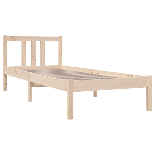 Bettrahmen Marderos 75x190cm (Holz, kleines Einzelbett)