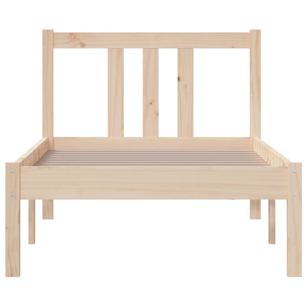 Bettrahmen Marderos 75x190cm (Holz, kleines Einzelbett)