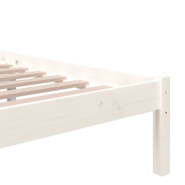 Bettgestell Marderos 90x200cm, weiß (Holz)