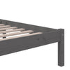 Graues Bettgestell Marderos 120x200cm (Holz)