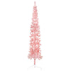 Rosa schmaler halber künstlicher Weihnachtsbaum mit Ständer Zabulica 210cm