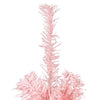 Rosa schmaler halber künstlicher Weihnachtsbaum mit Ständer Zabulica 210cm