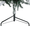 Künstlicher, schmaler Christbaum Zabulica 210 cm mit Schneebedeckung