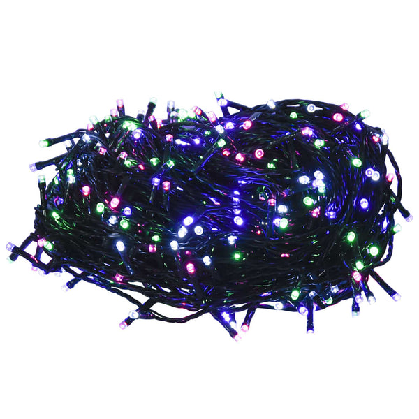 Mehrfarbiger Pastell-LED-Lichtschlauch Nelu 30 m (300 LEDs PVC)