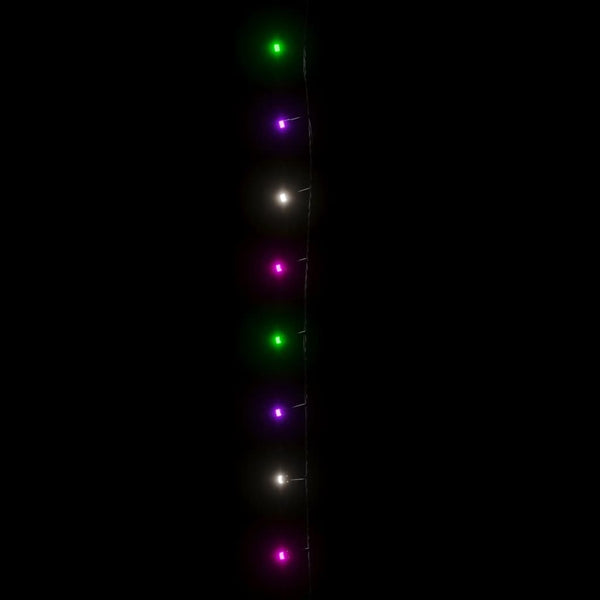 Mehrfarbiger Pastell LED-Lichtschlauch Nelu 200 m (2000 LED-Leuchten PVC)
