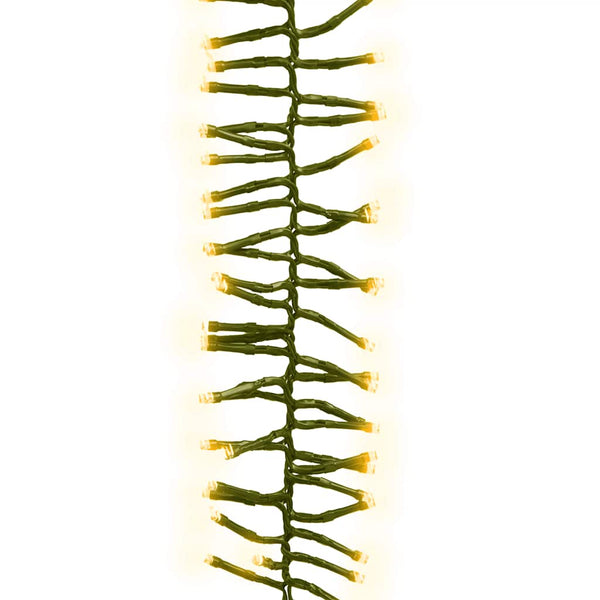 Warmweiße LED-Lichterkette Cozmesti 11 m (1000 LED-Lichter PVC)
