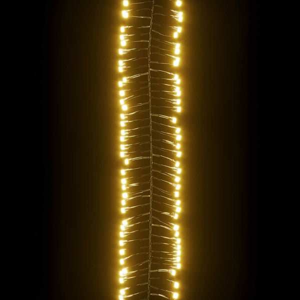 Warmweiße LED-Lichterkette Cozmesti 11 m (1000 LED-Lichter PVC)