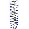 Blaue Cluster-LED-Lichterkette Cozmesti 11 m (1000 LED-Leuchten PVC)