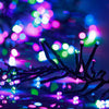 Mehrfarbige Pastell-Cluster-LED-Lichterkette Cozmesti 11 m (1000 LEDs)