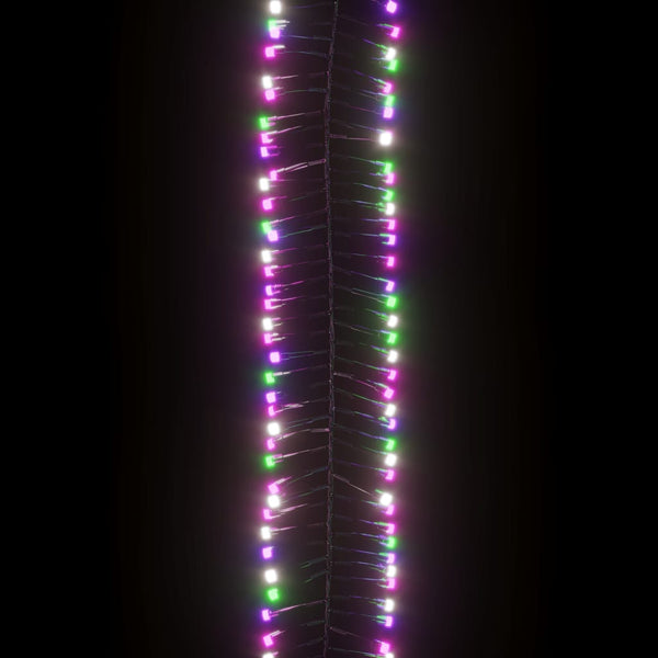 Mehrfarbige Pastell-Cluster-LED-Lichterkette Cozmesti 11 m (1000 LEDs)