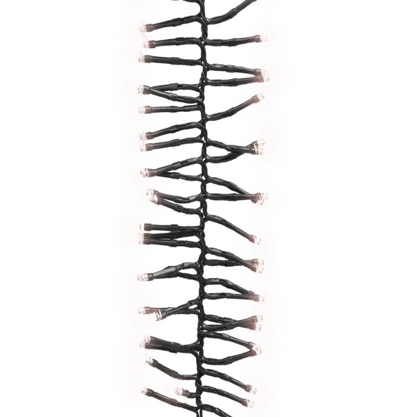 Warmweiße Cluster-LED-Lichterkette Cozmesti 17 m (2000 PVC-LEDs)