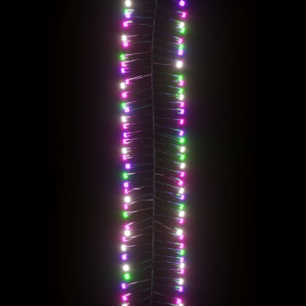 Mehrfarbige Pastell-Cluster-LED-Lichterkette Cozmesti 17 m (2000 LEDs)