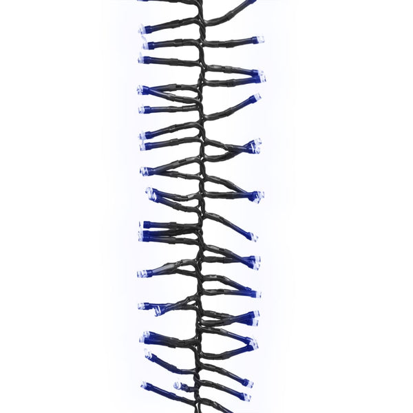 Blaue Cluster-LED-Lichterkette Cozmesti 23 m (3000 LEDs, PVC)