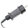 Blaue Cluster-LED-Lichterkette Cozmesti 23 m (3000 LEDs, PVC)