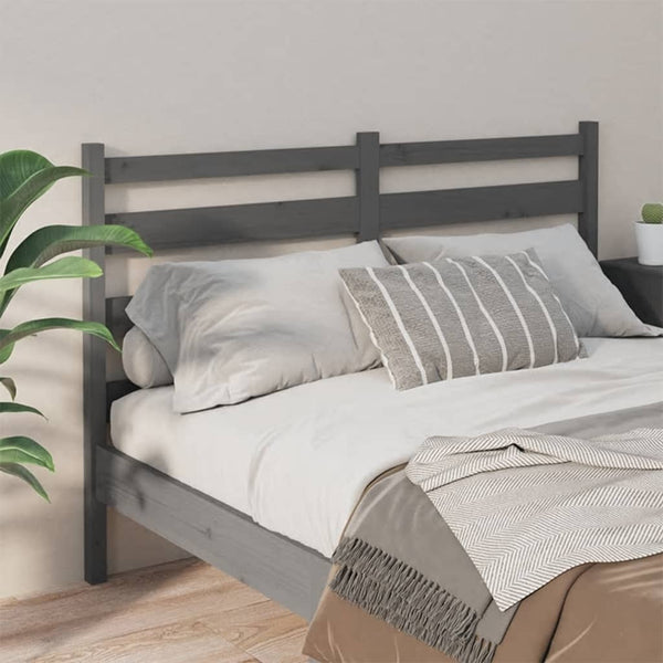 Kopfteil Brantley grau 156x4x100cm (Kiefer)