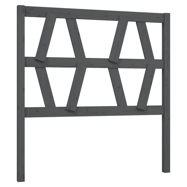 Kopfteil Vierka 96x4x100cm grau (Kiefer)
