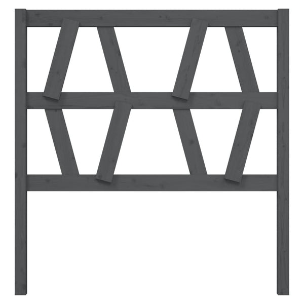 Kopfteil Vierka 96x4x100cm grau (Kiefer)