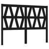 Kopfteil Vierka 166x4x100cm Schwarz (Kiefer)