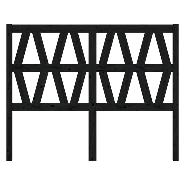 Kopfteil Vierka 166x4x100cm Schwarz (Kiefer)