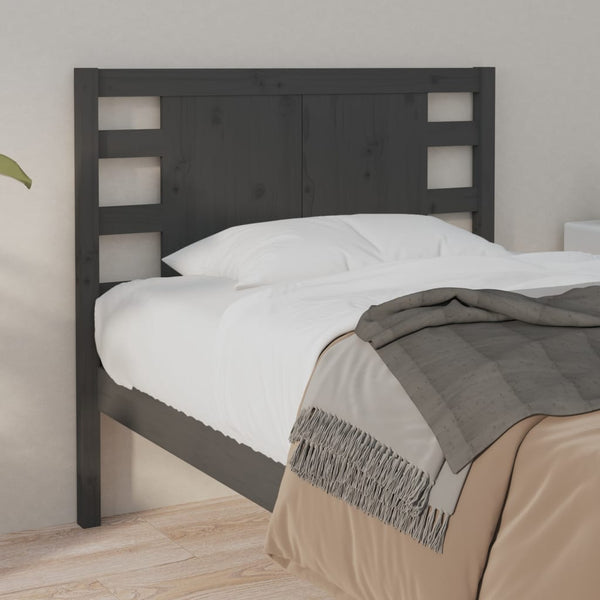 Kopfteil Hilario Grau 106x4x100cm (Kiefer)
