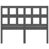 Kopfteil Coicea grau 125,5x4x100cm (Kiefer)