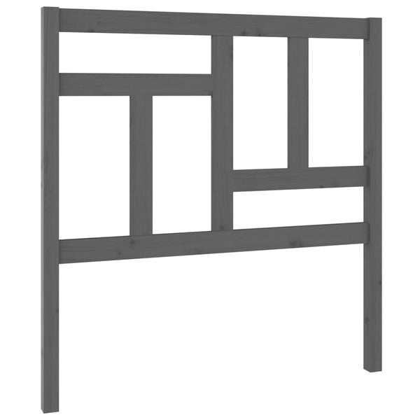 Harmaa sängynpääty Tadeuse 95,5x4x100cm (mänty)