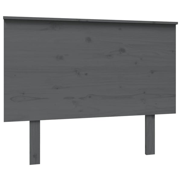 Graues Betthaupt Diamandina 104x6x82,5cm (Kiefer)