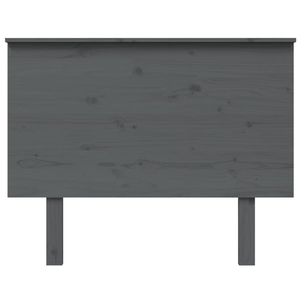 Graues Betthaupt Diamandina 104x6x82,5cm (Kiefer)