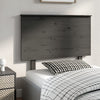 Graues Betthaupt Diamandina 104x6x82,5cm (Kiefer)