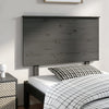 Graues Betthaupt Diamandina 104x6x82,5cm (Kiefer)
